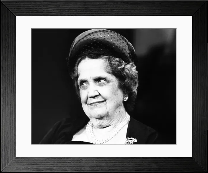 Framed Print : Pearl Mesta was Washington's best-known political hostess in the 1940s and 1950s. Ca. 1962