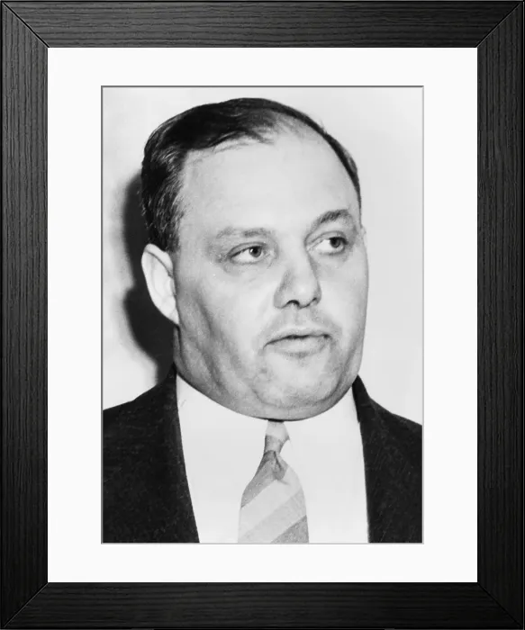Framed Print : George Meany, Secretary of the American Federation of Labor (AFL). On March 19, 1941 Pres Framed Print : George Meany, Secretary of the American Federation of Labor (AFL). On March 19, 1941 Pres