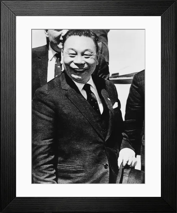 Framed Print : Chiang Ching-Kuo, Premier of the Republic of China, 1972-78. He was the son of Chiang Kai-shek. (CSU_2015_9_928)