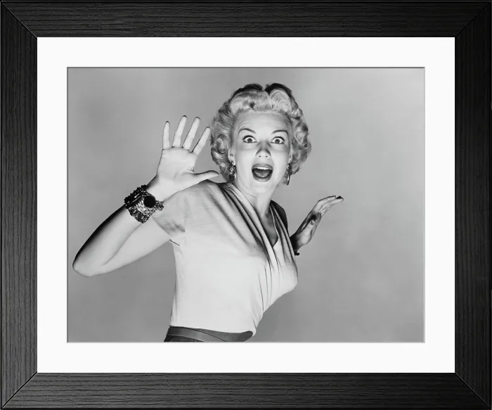 Framed Print : IT CAME FROM OUTER SPACE, Kathleen Hughes, 1953