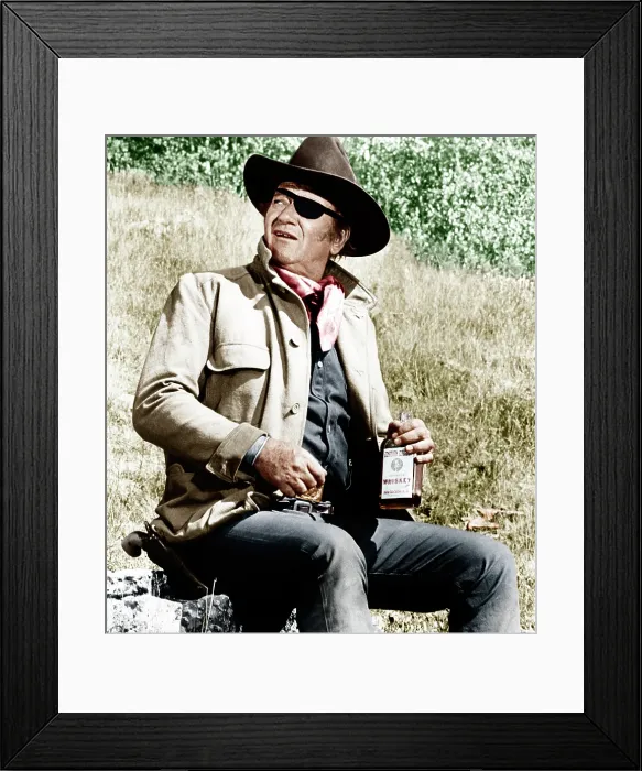 Framed Print : TRUE GRIT, John Wayne, 1969