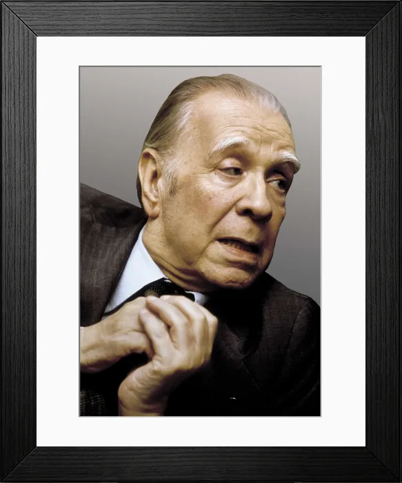 Framed Print : BORGES, Jorge Luis (1899-1986). AISA / Everett Collection**US SALES ONLY** Framed Print : BORGES, Jorge Luis (1899-1986). AISA / Everett Collection**US SALES ONLY**