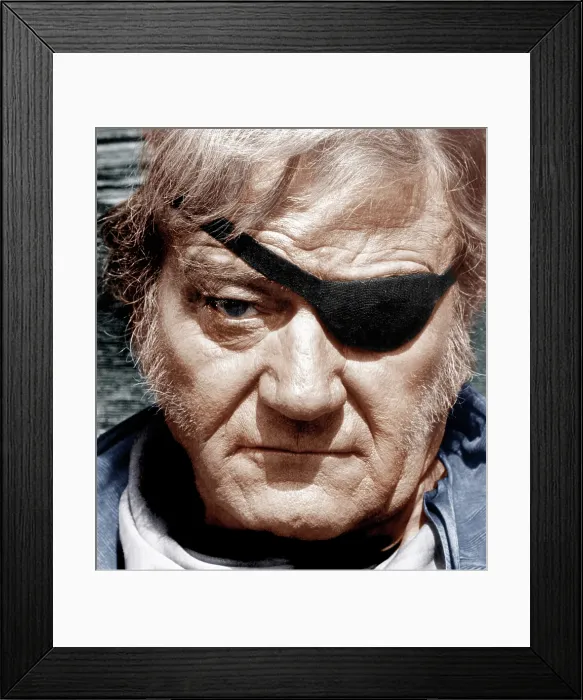 Framed Print : TRUE GRIT, John Wayne, 1969