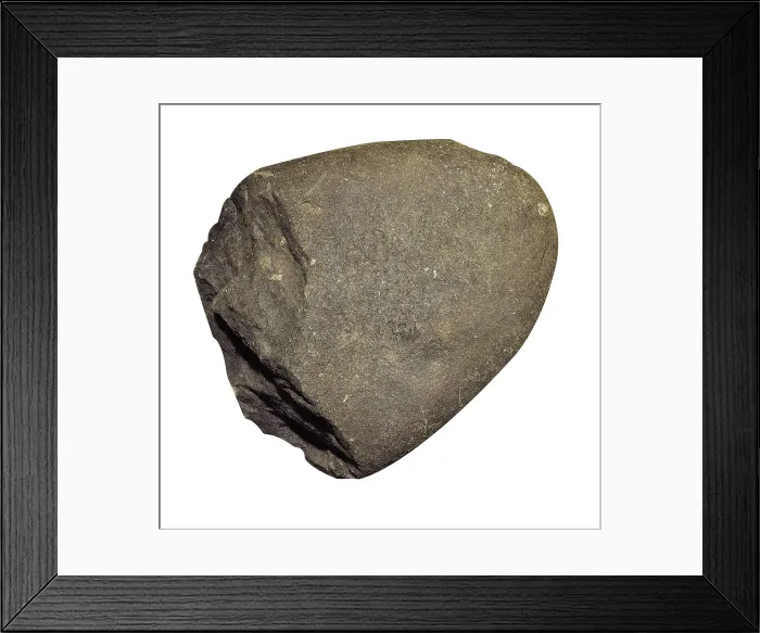 Framed Print : Chopper on pebble. Middle Paleolithic. SPAIN. Barcelona. Archaeology Museum of Catalonia. Proc: SPAIN. Gerona. Puig d'en Roca. AISA / Everett Collection**US SALES ONLY** Framed Print : Chopper on pebble. Middle Paleolithic. SPAIN. Barcelona. Archaeology Museum of Catalonia. Proc: SPAIN. Gerona. Puig d'en Roca. AISA / Everett Collection**US SALES ONLY**