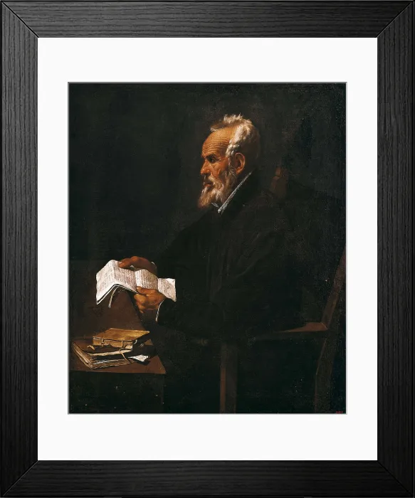 Framed Print : RIBALTA, Francisco (1565-1628). Ramon Llull. ca. 1618 Framed Print : RIBALTA, Francisco (1565-1628). Ramon Llull. ca. 1618