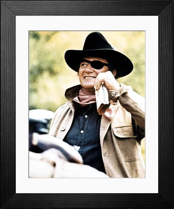 Framed Print : TRUE GRIT, John Wayne, 1969 Framed Print : TRUE GRIT, John Wayne, 1969