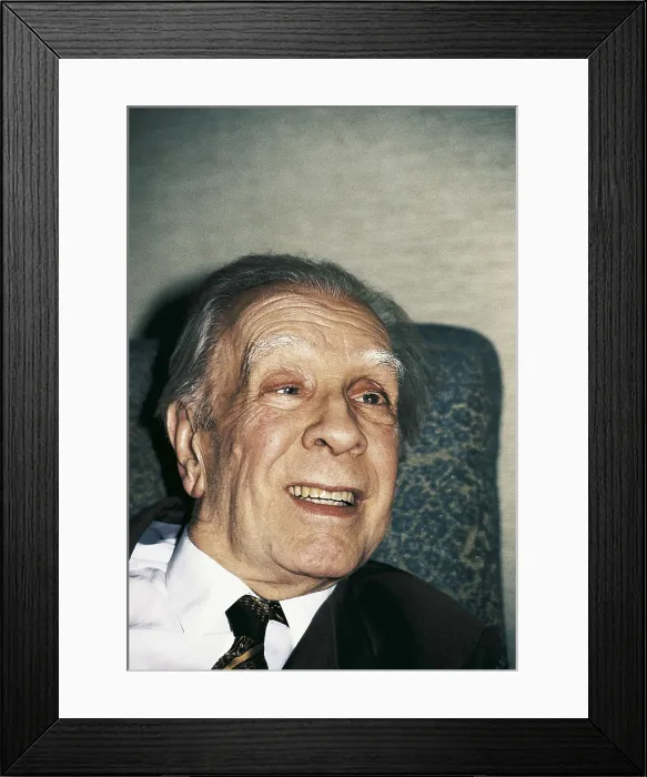 Framed Print : BORGES, Jorge Luis (1899-1986). AISA / Everett Collection**US SALES ONLY** Framed Print : BORGES, Jorge Luis (1899-1986). AISA / Everett Collection**US SALES ONLY**
