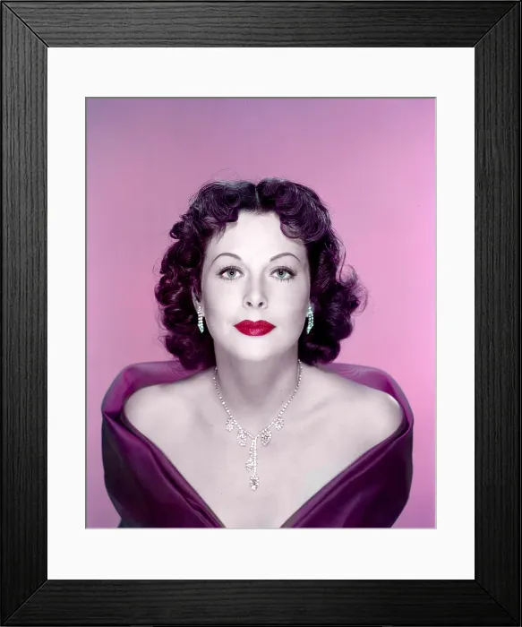 Framed Print : Hedy Lamarr, ca. 1940s Framed Print : Hedy Lamarr, ca. 1940s