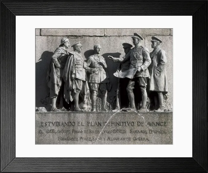 Framed Print : SPAIN. Jerez de la Frontera. Detail of the Monument to Primo de Rivera, by Mariano Benlliure (1929). Sculpture on bronze. AISA / Everett Collection - Image has fine art copyright