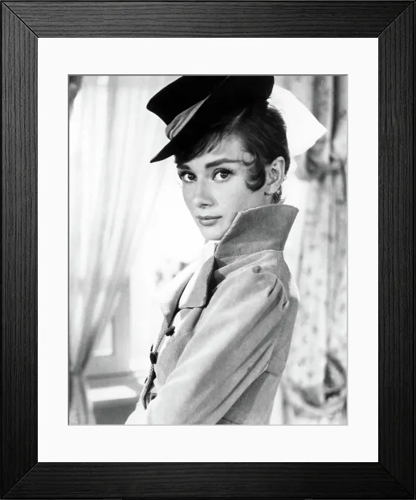 Framed Print : WAR AND PEACE, Audrey Hepburn, 1956