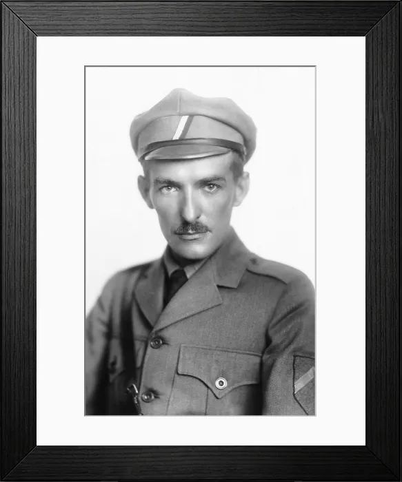 Framed Print : Czech Capt. Vladimir S. Hurban was in the Russian Empires forces during World War 1 Framed Print : Czech Capt. Vladimir S. Hurban was in the Russian Empires forces during World War 1
