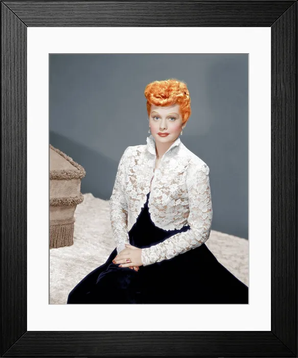 Framed Print : Lucille Ball, ca. 1940s