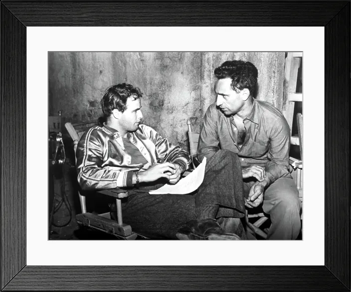 Framed Print : A STREETCAR NAMED DESIRE, Marlon Brando, Elia Kazan, 1951