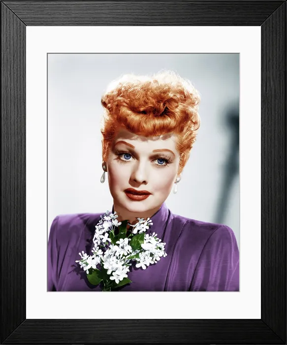 Framed Print : Lucille Ball, ca. 1950