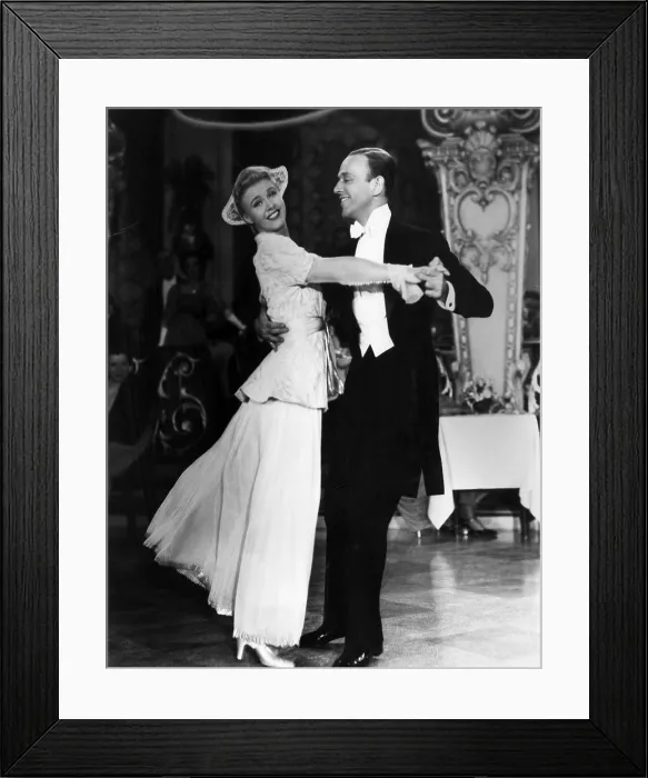 Framed Print : THE STORY OF VERNON AND IRENE CASTLE, Ginger Rogers, Fred Astaire, 1939