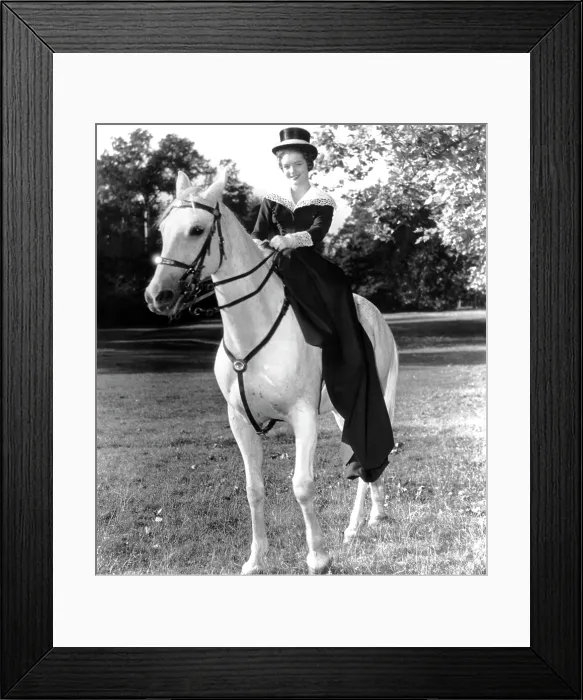 Framed Print : THE STORY OF VICKIE, (aka MADCHENJAHRE EINER KONIGIN), Romy Schneider, 1954 Framed Print : THE STORY OF VICKIE, (aka MADCHENJAHRE EINER KONIGIN), Romy Schneider, 1954