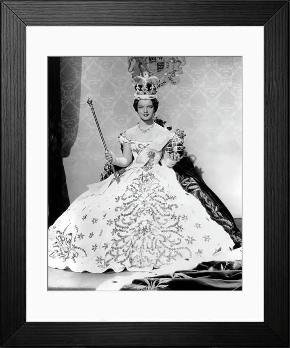 Framed Print : THE STORY OF VICKIE, (aka MADCHENJAHRE EINER KONIGIN), Romy Schneider, 1954