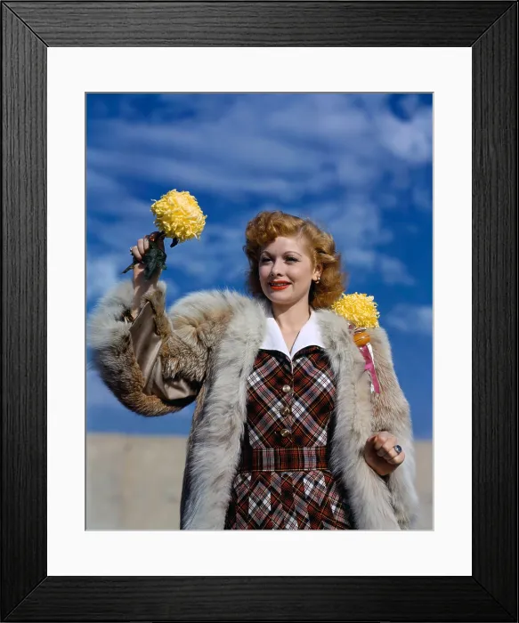Framed Print : Lucille Ball, ca. late-1940s