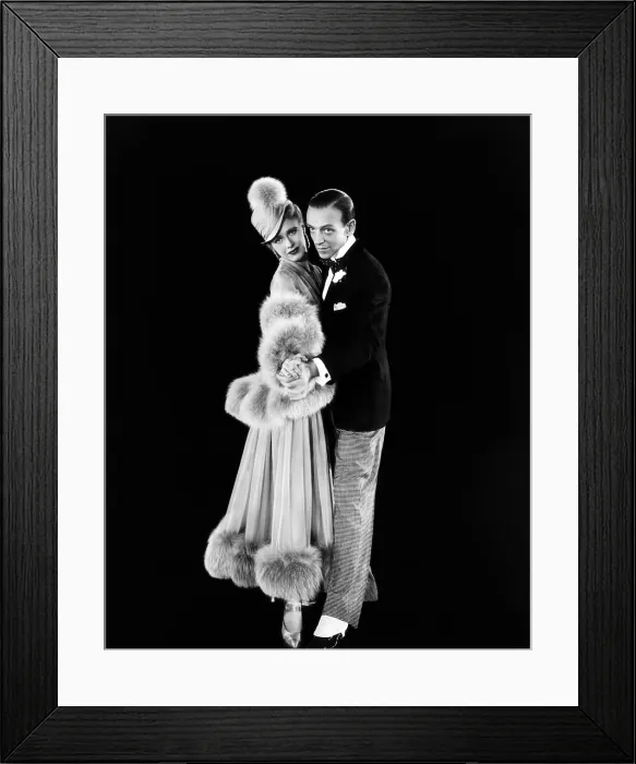 Framed Print : THE STORY OF VERNON AND IRENE CASTLE, Ginger Rogers, Fred Astaire, 1939