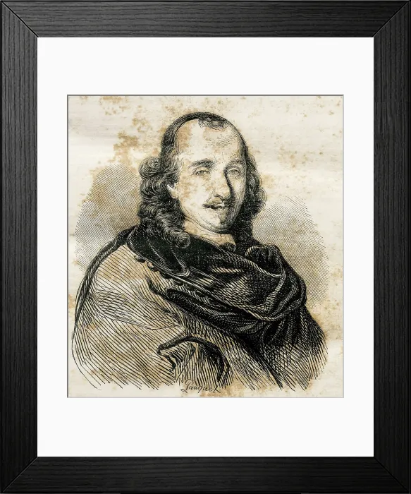Framed Print : CORNEILLE, Pierre (1606-1684). Portrait. Litography. AISA / Everett Collection**US SALES ONLY** Framed Print : CORNEILLE, Pierre (1606-1684). Portrait. Litography. AISA / Everett Collection**US SALES ONLY**