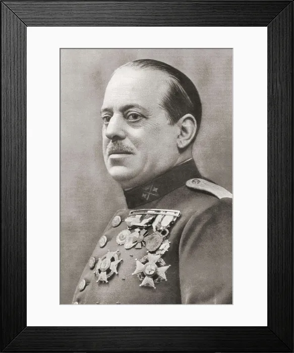 Framed Print : SANJURJO Y SACANELL, Jos (1872-1936). AISA / Everett Collection**US SALES ONLY**