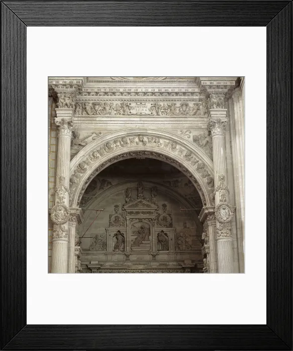Framed Print : JAMETE, Esteban (1515-1565). Arch of Jamete. 1540-1545. SPAIN. Cuenca. Cathedral. Renaissance art. Architecture; Relief on rock. AISA / Everett Collection**US SALES ONLY** Framed Print : JAMETE, Esteban (1515-1565). Arch of Jamete. 1540-1545. SPAIN. Cuenca. Cathedral. Renaissance art. Architecture; Relief on rock. AISA / Everett Collection**US SALES ONLY**