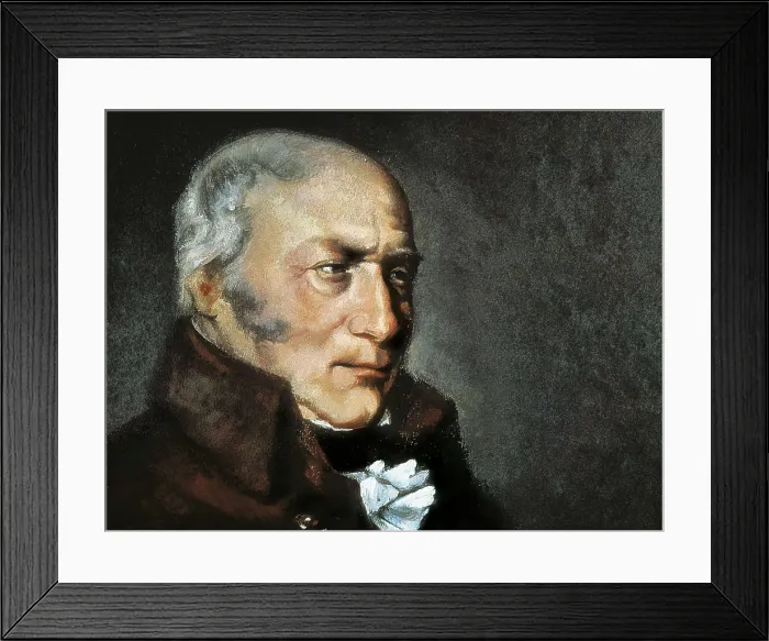 Framed Print : SMITH, Adam (1723-1790). Oil on canvas. AISA / Everett Collection**US SALES ONLY**