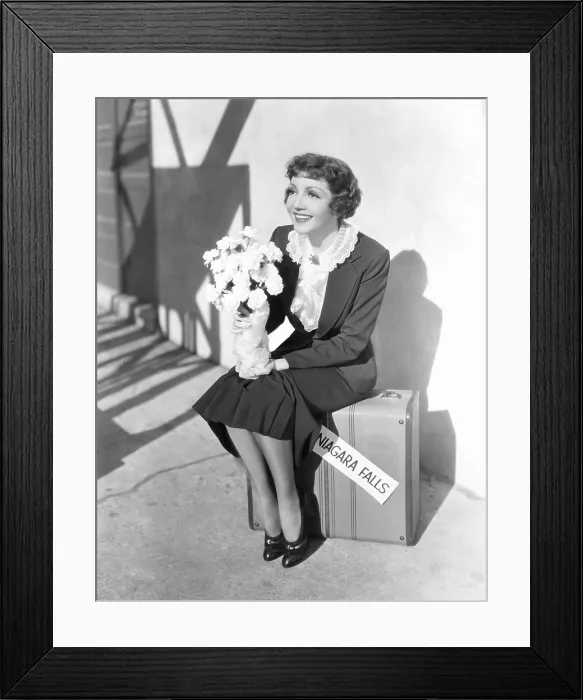 Framed Print : THE BRIDE COMES HOME, Claudette Colbert, 1935 Framed Print : THE BRIDE COMES HOME, Claudette Colbert, 1935