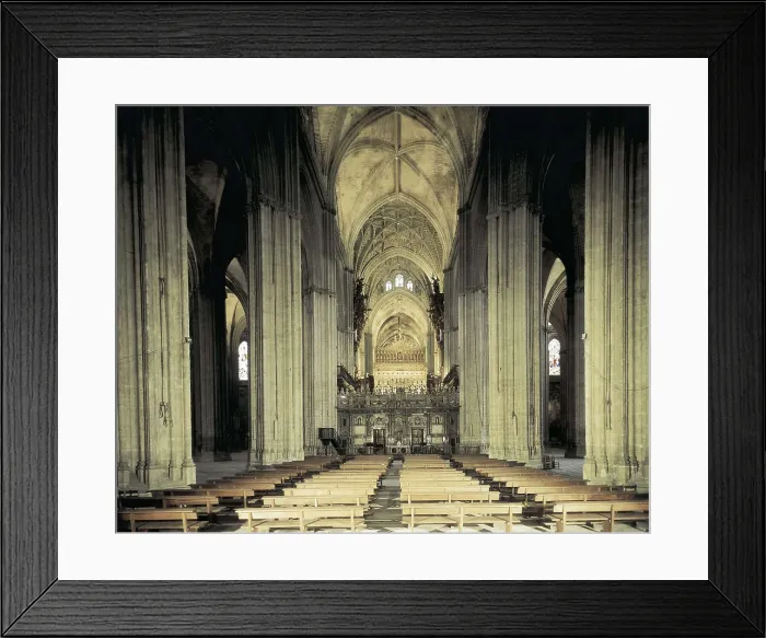 Framed Print : Cathedral of Sevilla. 15th -16th c. SPAIN. Sevilla. Cathedral. Gothic art. Architecture. AISA / Everett Collection**US SALES ONLY** Framed Print : Cathedral of Sevilla. 15th -16th c. SPAIN. Sevilla. Cathedral. Gothic art. Architecture. AISA / Everett Collection**US SALES ONLY**