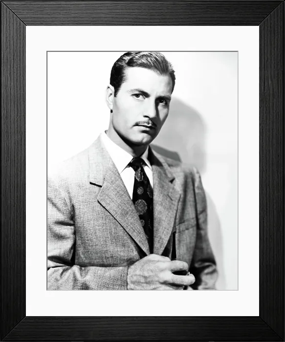 Framed Print : THE BRASHER DOUBLOON, George Montgomery, 1947, TM and copyright 20th Century Fox Film Corp. All rights reserved / courtesy Everett Collection Framed Print : THE BRASHER DOUBLOON, George Montgomery, 1947, TM and copyright 20th Century Fox Film Corp. All rights reserved / courtesy Everett Collection