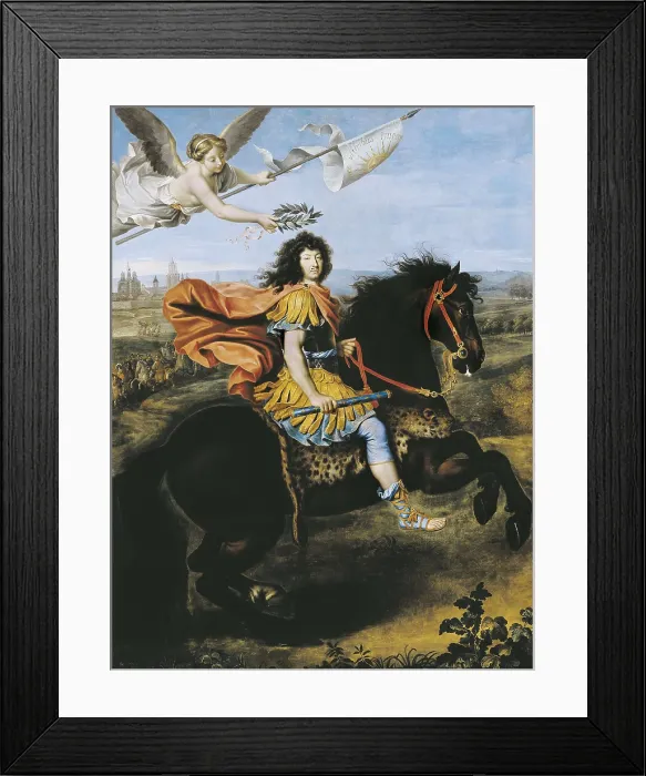 Framed Print : Mignard, Pierre (1612-1695). Equestrian portrait of Louis XIV. 1674. Oil on canvas. ITALY. Turin. Galleria Sabauda (Sabauda Gallery). AISA / Everett Collection**US SALES ONLY** Framed Print : Mignard, Pierre (1612-1695). Equestrian portrait of Louis XIV. 1674. Oil on canvas. ITALY. Turin. Galleria Sabauda (Sabauda Gallery). AISA / Everett Collection**US SALES ONLY**