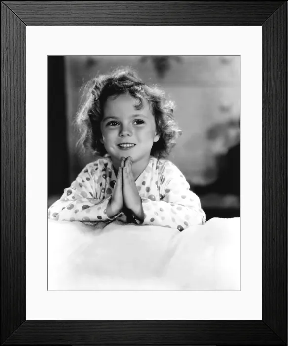 Framed Print : BRIGHT EYES, Shirley Temple, 1934, TM and copyright 20th Century Fox Film Corp. All rights reserved / Courtesy: Everett Collection Framed Print : BRIGHT EYES, Shirley Temple, 1934, TM and copyright 20th Century Fox Film Corp. All rights reserved / Courtesy: Everett Collection