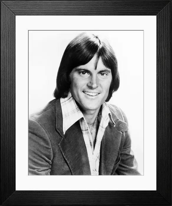 Framed Print : Bruce Jenner, former Olympic Champion and Co-host of NBC-T.V.'s America Alive!'. January 1979. - (CSU_2015_5_89)