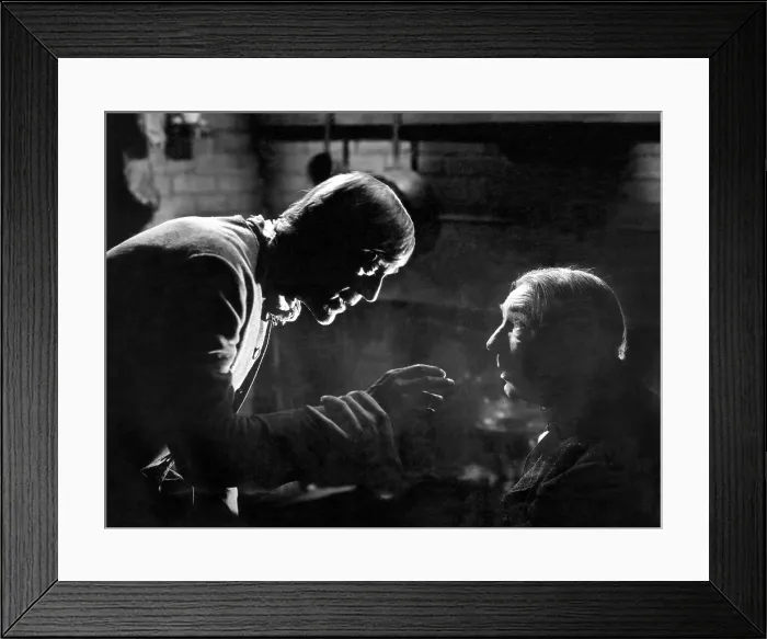 Framed Print : THE BODY SNATCHER, from left: Boris Karloff, Bela Lugosi, 1945 Framed Print : THE BODY SNATCHER, from left: Boris Karloff, Bela Lugosi, 1945