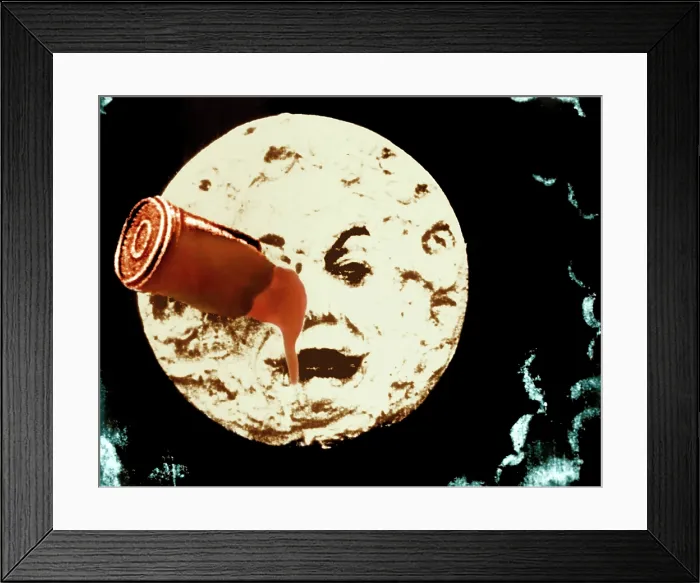 Framed Print : A TRIP TO THE MOON, (aka LE VOYAGE DANS LE LUNE), 1902