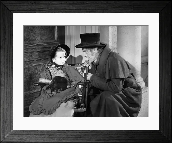 Framed Print : THE BODY SNATCHER, Sharyn Moffett, Boris Karloff, 1945