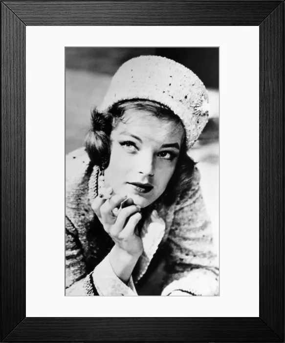 Framed Print : BOCCACCIO 70, Romy Schneider, 1962