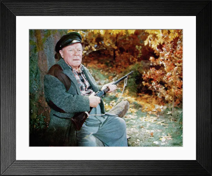Framed Print : THE TROUBLE WITH HARRY, Edmund Gwenn, 1955