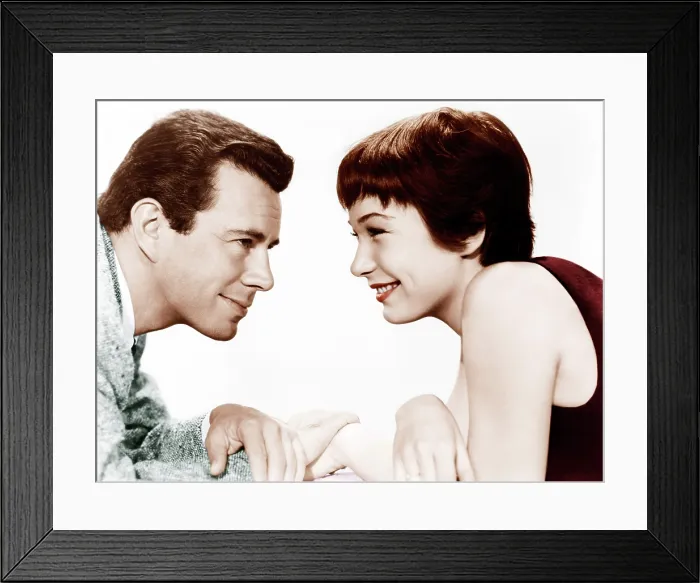 Framed Print : THE TROUBLE WITH HARRY, from left: John Forsythe, Shirley MacLaine, 1955 Framed Print : THE TROUBLE WITH HARRY, from left: John Forsythe, Shirley MacLaine, 1955
