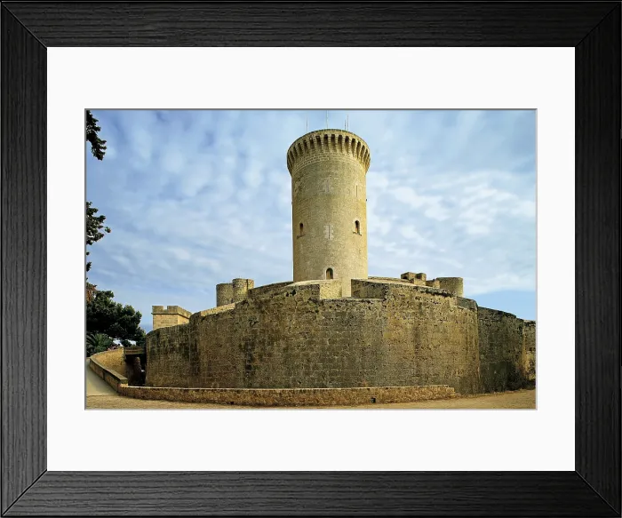 Framed Print : SALVA, Pere (14th c.). Bellver Castle. SPAIN. BALEARES. MALLORCA. Palma de Mallorca. Bellver Castle. Outside. Gothic art. Architecture. AISA / Everett Collection**US SALES ONLY** Framed Print : SALVA, Pere (14th c.). Bellver Castle. SPAIN. BALEARES. MALLORCA. Palma de Mallorca. Bellver Castle. Outside. Gothic art. Architecture. AISA / Everett Collection**US SALES ONLY**