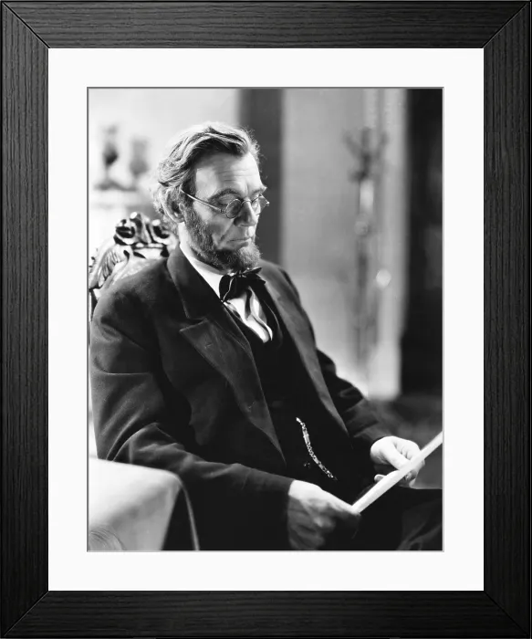 Framed Print : ABRAHAM LINCOLN, Walter Huston, 1930