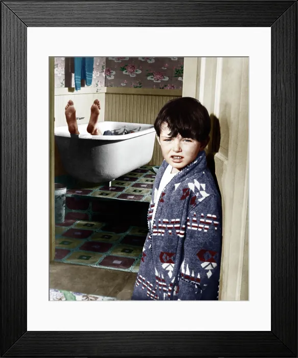 Framed Print : THE TROUBLE WITH HARRY, Jerry Mathers, 1955 Framed Print : THE TROUBLE WITH HARRY, Jerry Mathers, 1955