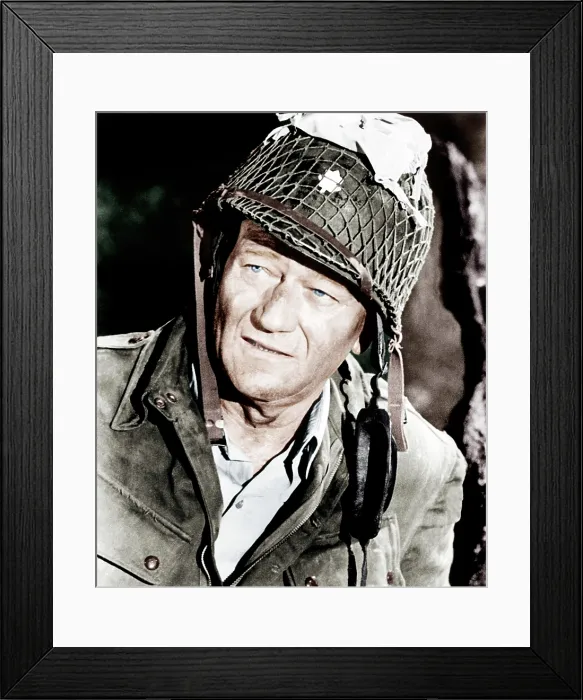 Framed Print : THE LONGEST DAY, John Wayne, 1962. 20th Century-Fox Film Corporation, TM & Copyright / courtesy Everett Collection