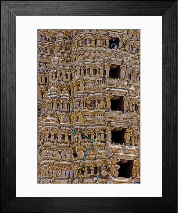 Framed Print : SRI LANKA. Matale. Hindu Temple of Sri Muthumariamman. AISA / Everett Collection**US SALES ONLY**
