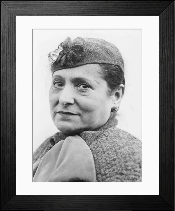 Framed Print : Helena Rubenstein, international beauty specialist divorced her first husband. Aug. 11, 1937 Framed Print : Helena Rubenstein, international beauty specialist divorced her first husband. Aug. 11, 1937