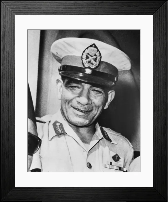 Framed Print : General Muhammad Naguib to assumed nominal leadership of the Egyptian Revolution of 1952 Framed Print : General Muhammad Naguib to assumed nominal leadership of the Egyptian Revolution of 1952