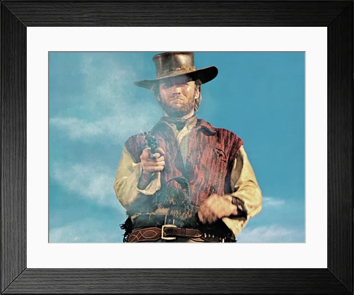 Framed Print : TWO MULES FOR SISTER SARA, Clint Eastwood, 1970