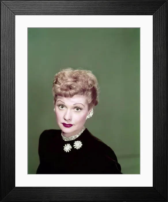 Framed Print : Lucille Ball, ca. early-mid 1950s
