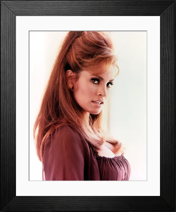 Framed Print : Raquel Welch, 1960s Framed Print : Raquel Welch, 1960s