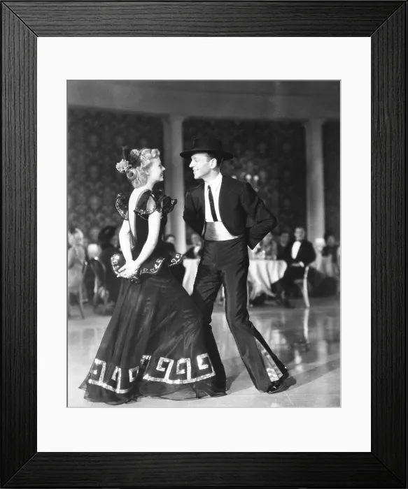 Framed Print : THE STORY OF VERNON AND IRENE CASTLE, from left: Ginger Rogers, Fred Astaire, 1939 Framed Print : THE STORY OF VERNON AND IRENE CASTLE, from left: Ginger Rogers, Fred Astaire, 1939